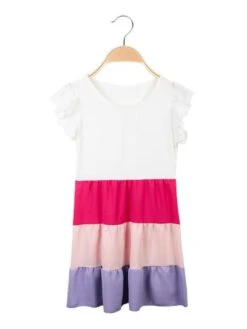 Solada Vestito Da Bambina Con Borsetta