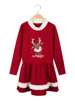 Solada Vestito Di Natale Bambina Con Tulle