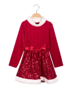 Solada Vestito Di Natale Da Bambina Con Paillettes