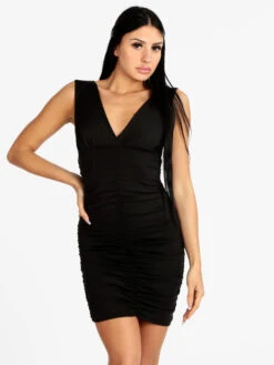 Solada Vestito Donna Corto Drappeggiato