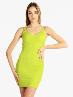 Vestito Donna In Maglia A Costine - Mela