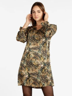 Sweet Miss Vestito Donna Stampa Animalier