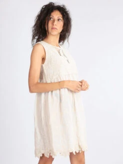 Sweet Miss Vestito Smanicato Da Donna In Cotone